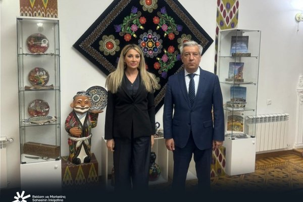 RMİD sədrinin Özbəkistan səfiri Baxrom Aşrafxanov ilə işgüzar görüşü